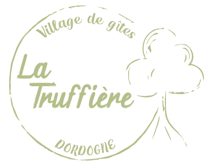 Logo complet de la Truffière, village de gîte en Périgord Noir